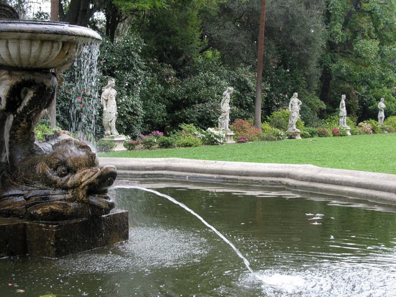 Fountain on the North Vista