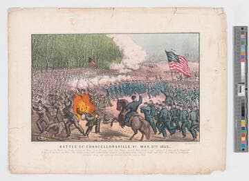 Battle of Chancellorsville, Va. May 3rd 1863