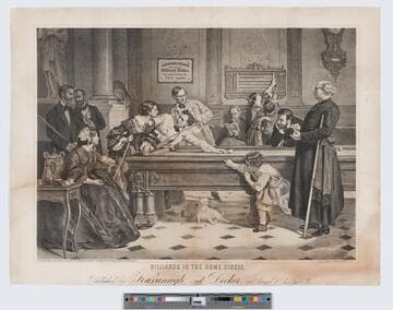 Billiards in the home circle