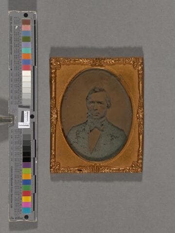 Portrait of unidentified man [Thoreau - Sewall families?]