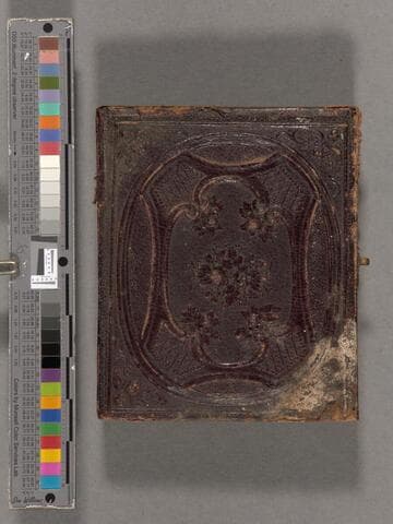 Unidentified young woman with long curls [Conklin family?]