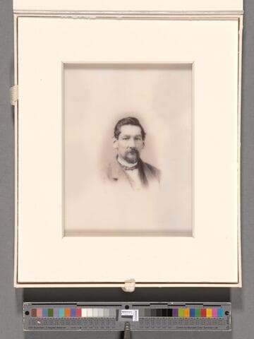 Portrait of unidentified man