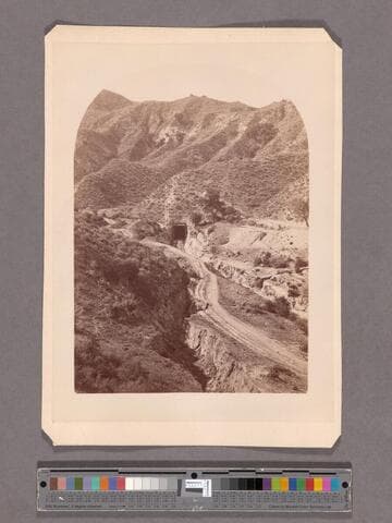 Entrance to San Fernando Tunnel, from the South, S.P.R.R