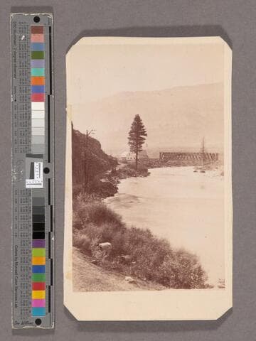 Fourth Crossing of Truckee River. 147 miles from Sacramento