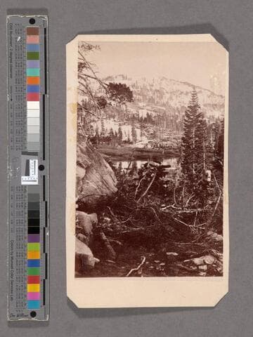 American Peak in Spring, View near the Pass, Western Summit