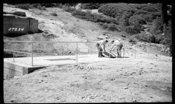 Big Creek, Florence Lake Dam - Ward Tunnel