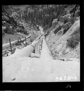 Big Creek #1 - Penstock Break P1L2 (4/6/46)