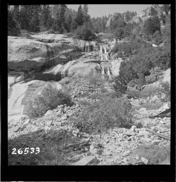 Big Creek #1 - Views after Penstock Break P1L2 (4/6/46)