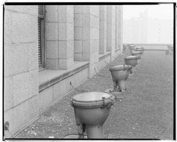 B1.20 - Edison Building, 5th & Grand - Leaky Places. Flashing at 4th floor roof