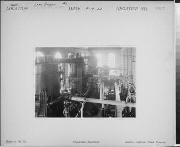 Long Beach Steam Station, Plant #1 - Interior