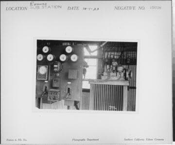 Ramona Substation - Interior