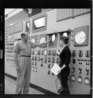 Tour of Steam Power Plant during construction phase