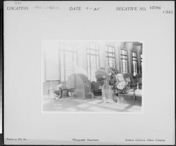 Big Creek Powerhouse #2 - Interior