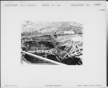 Big Creek, Florence Lake Dam