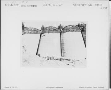 Big Creek, Florence Lake Dam