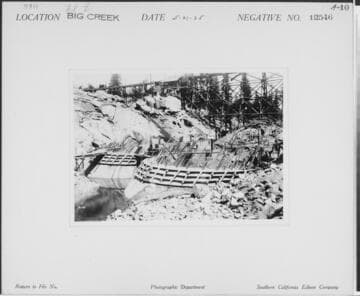 Big Creek, Florence Lake Dam