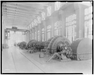 Big Creek Powerhouse #2 - Interior