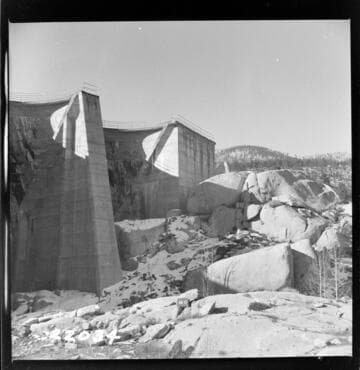 Big Creek, Florence Lake Dam