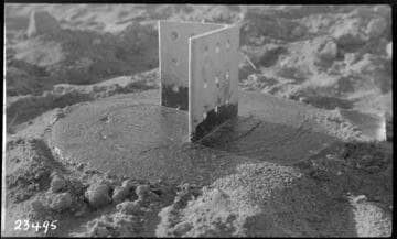 Boulder-Chino Transmission Line (2nd) - Tower footing near mile 132