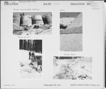 Big Creek, Florence Lake Dam