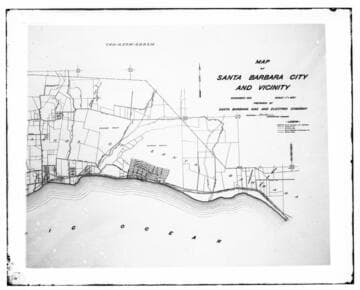 Santa Barbara District map - East Section. [variant of 02