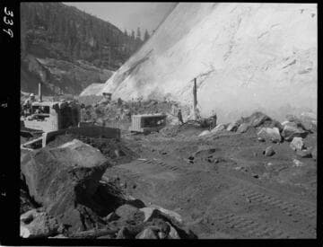 Big Creek - Mammoth Pool - Drilling in cutoff area