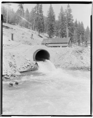 Big Creek, Florence Lake Dam
