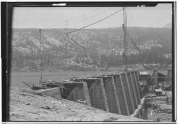 Big Creek, Florence Lake Dam
