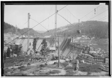 Big Creek, Shaver Lake Dam