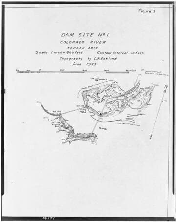 Colorado River - Topock - Dam Site #1