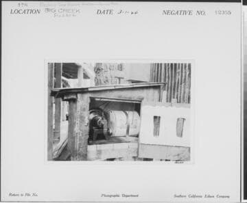 Big Creek, Florence Lake Dam - Electric Cap House Heater