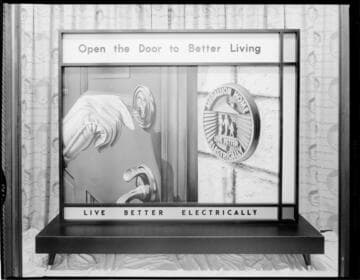 General Office display window