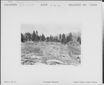 Big Creek, Florence Lake Dam - Florence Lake Fill Dam