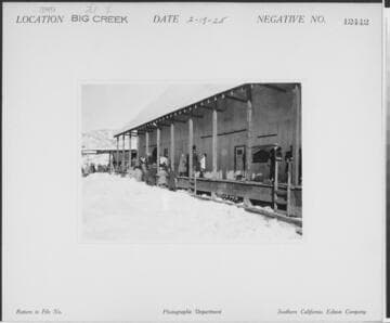 Big Creek, Florence Lake Dam