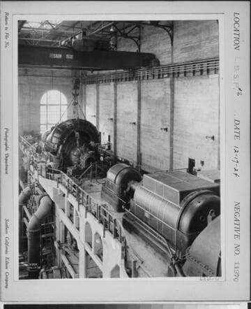 Long Beach Steam Station, Plant #2 - Installing #2 turbo
