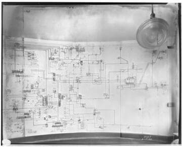 B1.3 - Edison Building (3rd & Broadway) - Dispatcher's Board in control room