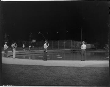 Casting pool lighting