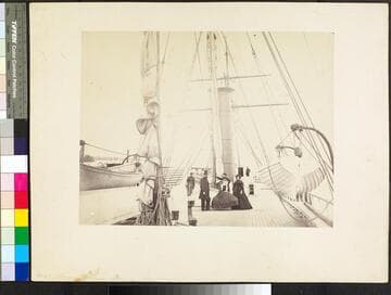 Deck, Steamer Hudson, Alexandria, Va