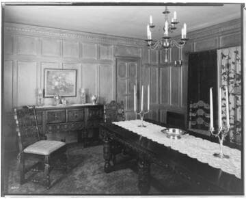 H2.6 - Home Dining Room - Air heaters in home of Vernon Brown