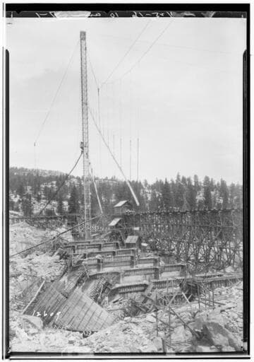 Big Creek, Florence Lake Dam