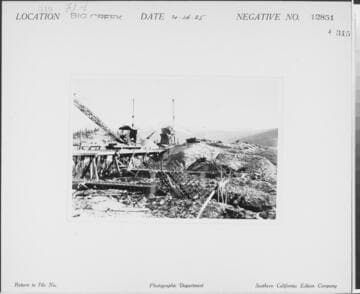 Big Creek, Florence Lake Dam