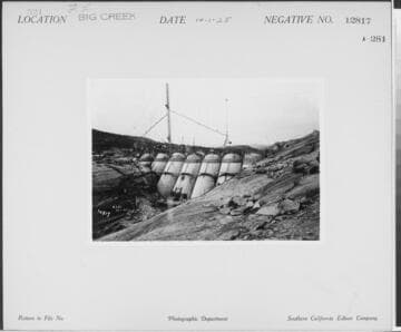 Big Creek, Florence Lake Dam