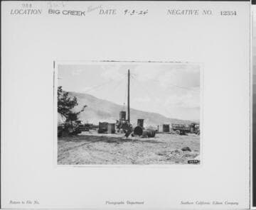 Big Creek, Florence Lake Dam