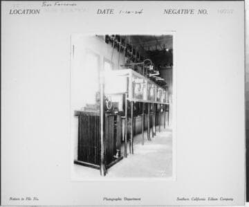 San Fernando Substation - Interior