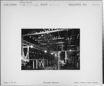 Redlands Substation - Interior