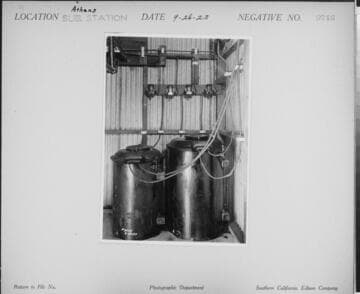 Athens Heights Substation - Interior