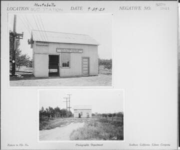 Montebello substation - Exterior