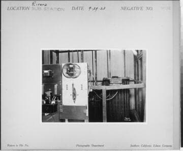 Rivera Substation - Interior