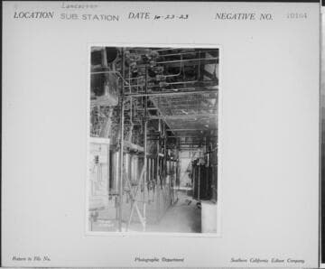 Lancaster Substation - Interior