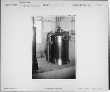 Redlands Substation - Interior